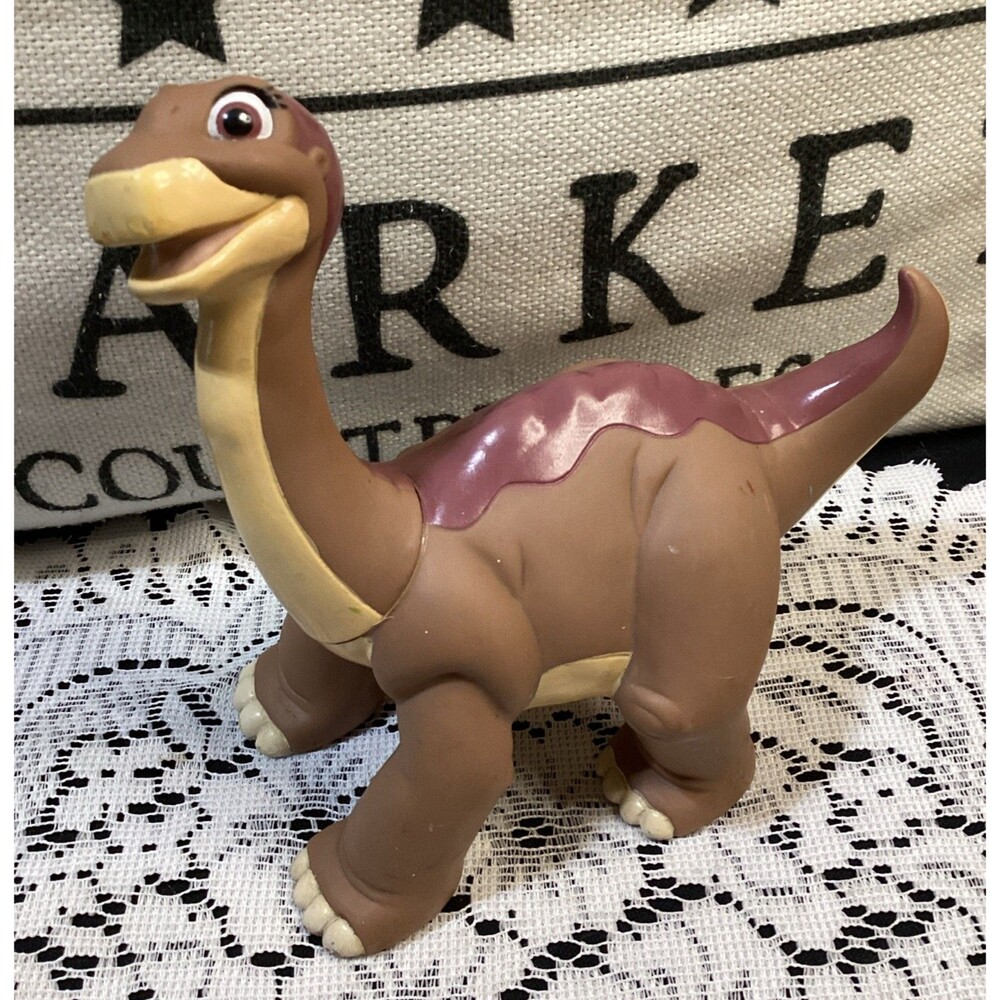 The Land Before Time Dinosaur Pals Littlefoot Figure Posable Long Neck 5.5" 1996